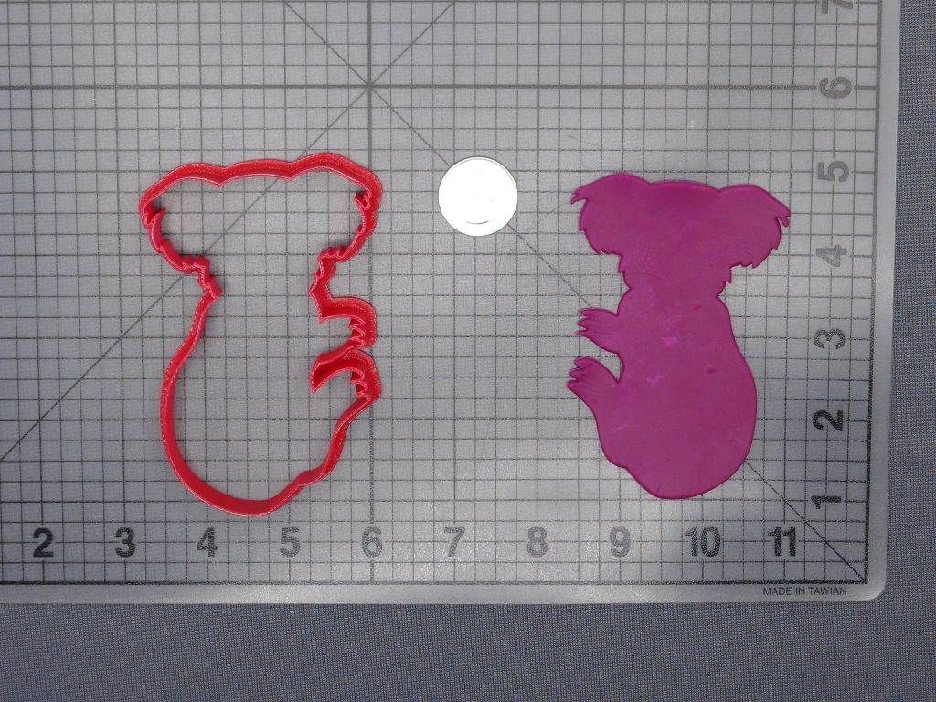 Koala Body 266-F105 Cookie Cutter Silhouette