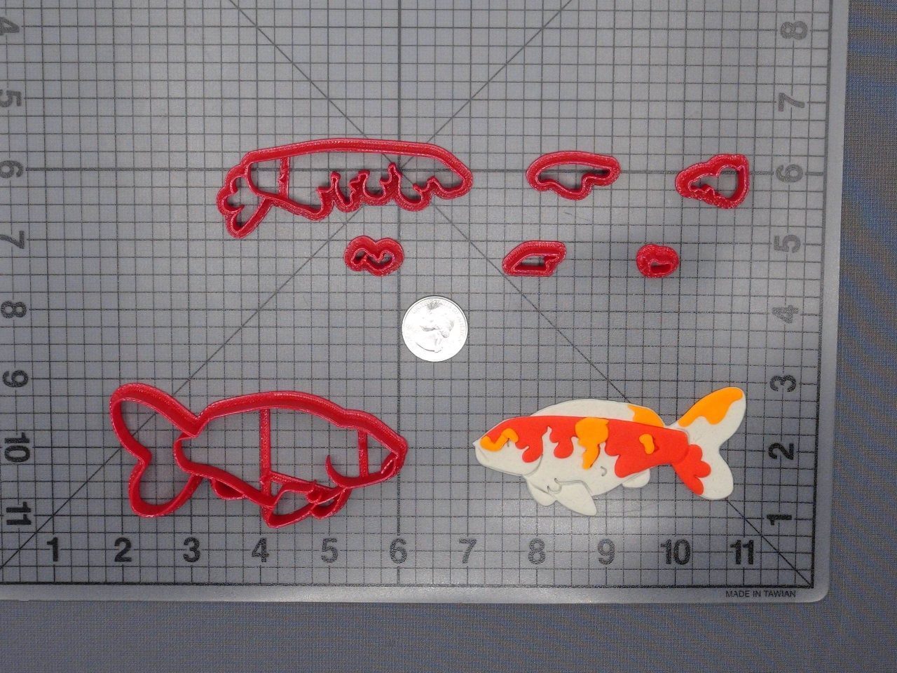 Koi Fish 266-F266 Cookie Cutter Set
