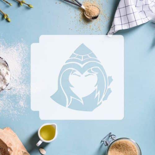 League Of Legends - Ashe 783-D707 Stencil