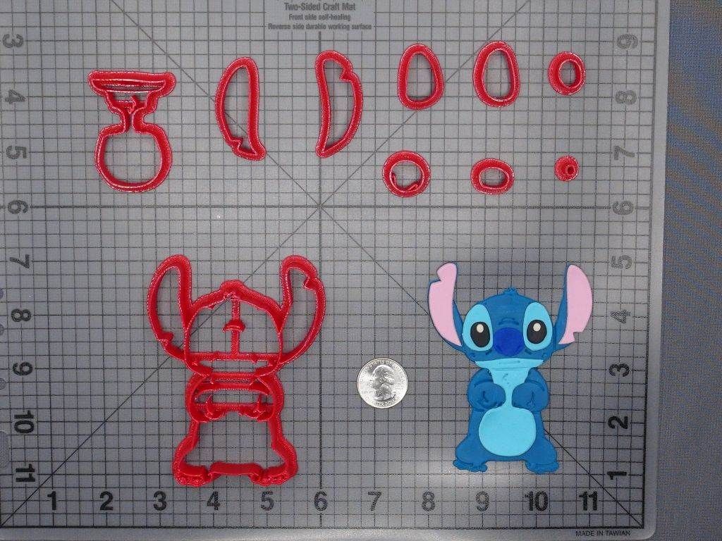 Lilo and Stitch - Stitch Body 266-F084 Cookie Cutter Set