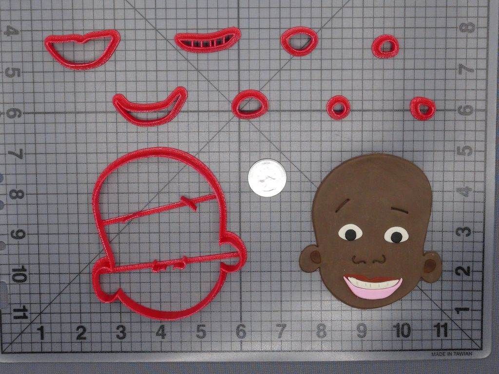 Little Bill Head 266-F216 Cookie Cutter Set