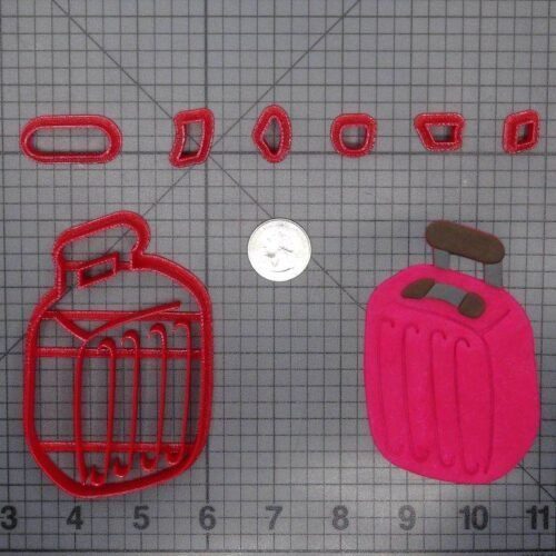 Luggage 266-F371 Cookie Cutter Set