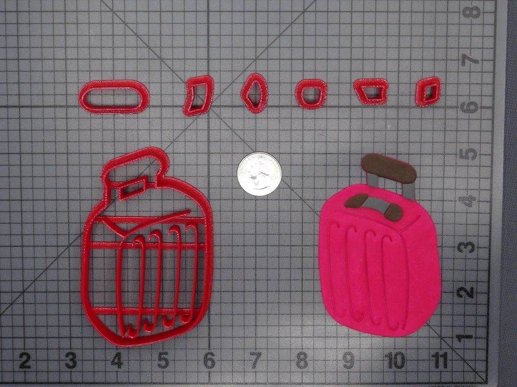 Luggage 266-F371 Cookie Cutter Set