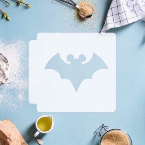 Mickey Mouse Bat Body 783-D837 Stencil Silhouette