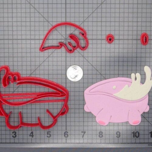 Milk Cow Udder 266-F083 Cookie Cutter Set