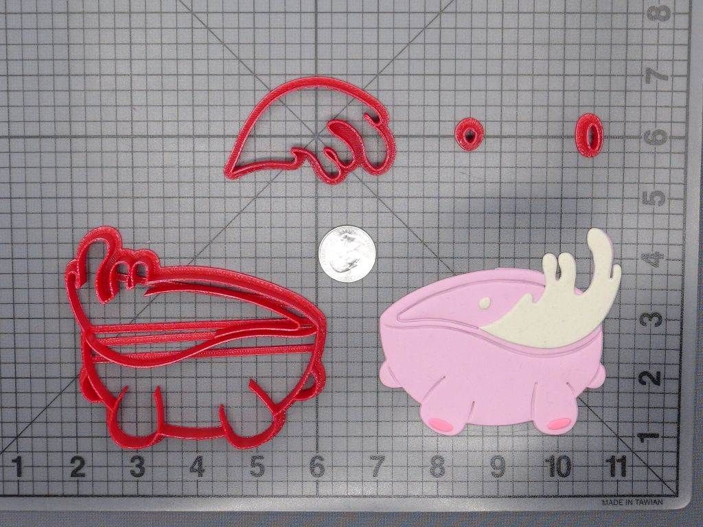 Milk Cow Udder 266-F083 Cookie Cutter Set