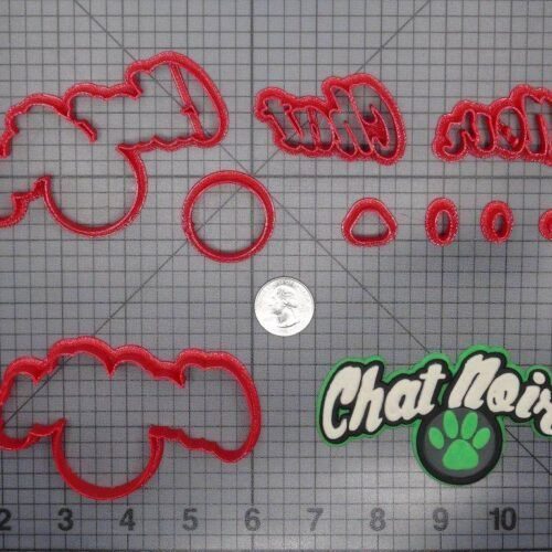 Miraculous - Cat Noir French Logo 266-F251 Cookie Cutter Set