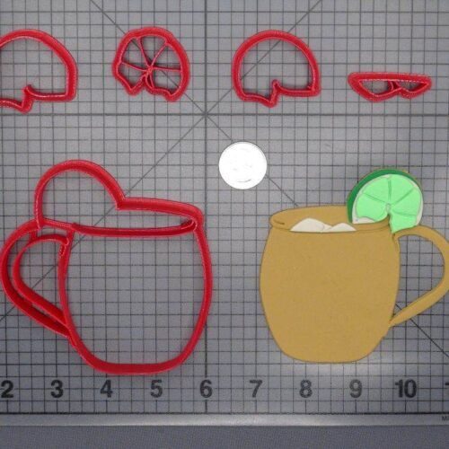 Moscow Mule Cup 266-F231 Cookie Cutter Set