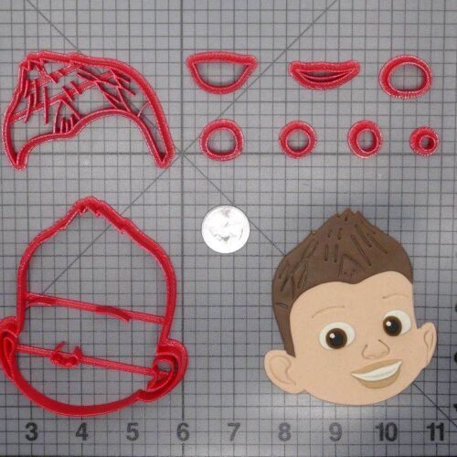Motown Magic - Mickey Head 266-F159 Cookie Cutter Set