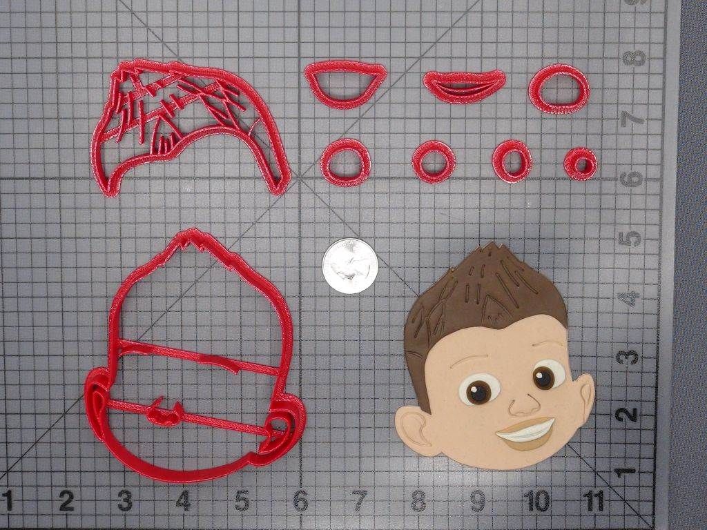 Motown Magic - Mickey Head 266-F159 Cookie Cutter Set