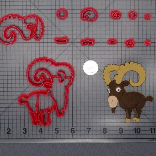 Mountain Goat 266-F445 Cookie Cutter Set