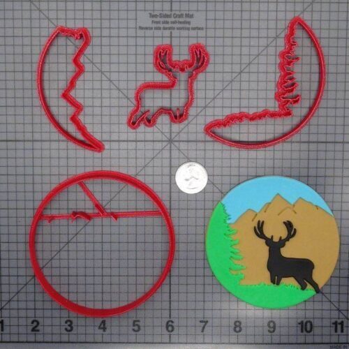 Mountain Scene 266-F225 Cookie Cutter Set