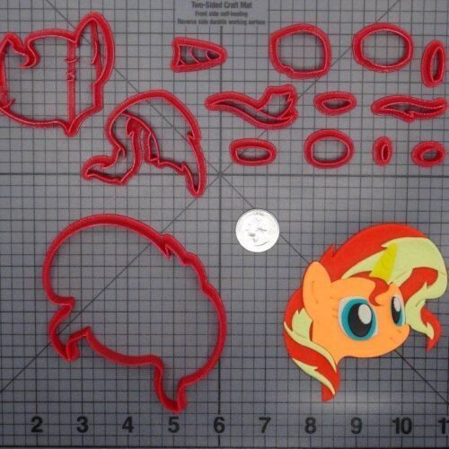 My Little Pony - Sunset Shimmer Head 266-F398 Cookie Cutter Set