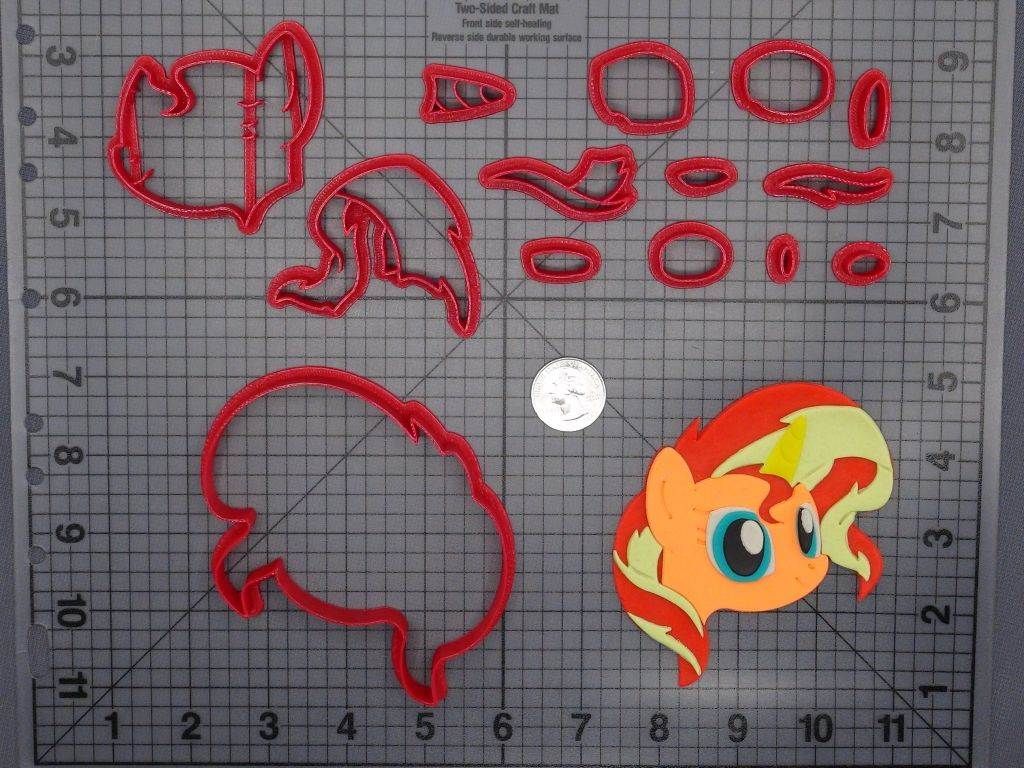 My Little Pony - Sunset Shimmer Head 266-F398 Cookie Cutter Set