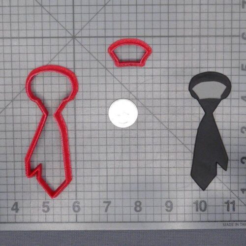 Neck Tie 266-F035 Cookie Cutter Set