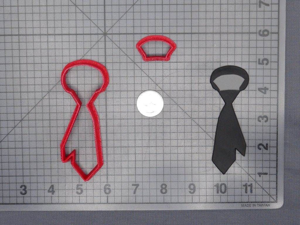 Neck Tie 266-F035 Cookie Cutter Set
