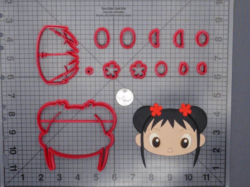 Ni Hao Kai-Lan - Kai-Lan Head 266-F180 Cookie Cutter Set