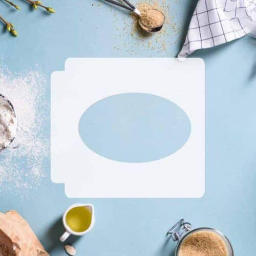 Oval 783-D206 Stencil