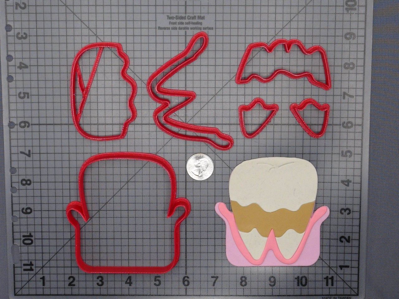 Periodontal Gum Disease Tooth 266-F265 Cookie Cutter Set