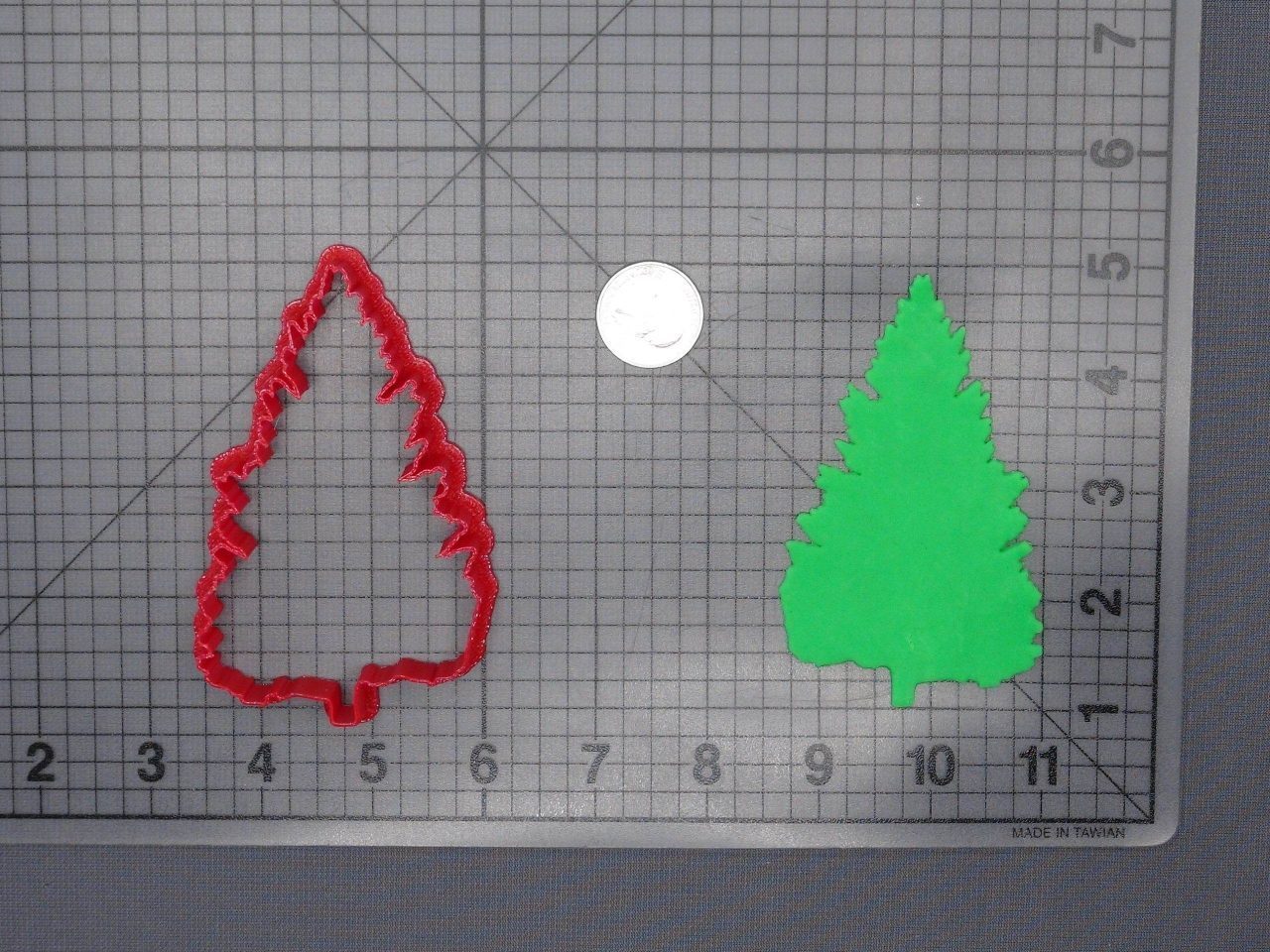 Pine Tree 266-F243 Cookie Cutter Silhouette