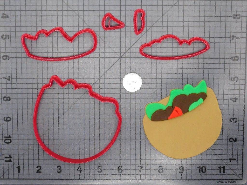 Pita Pocket 266-F128 Cookie Cutter Set