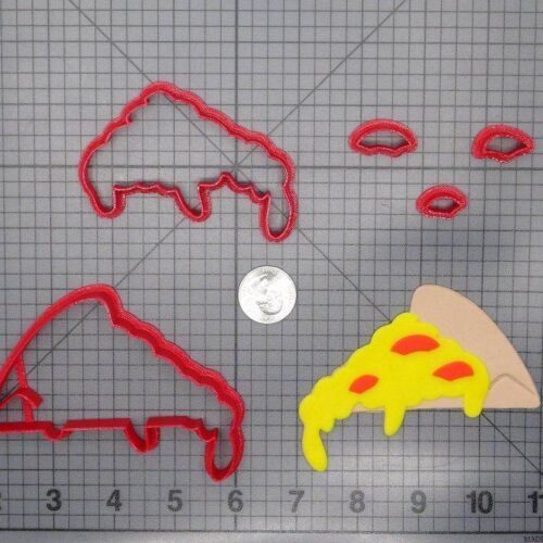 Pizza Slice 266-F168 Cookie Cutter Set