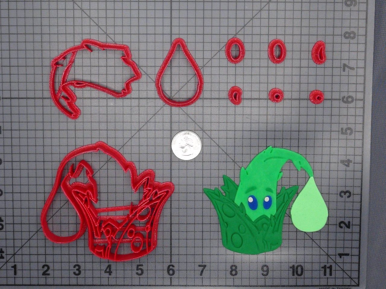 Plants VS Zombies - Aloe 266-F199 Cookie Cutter Set