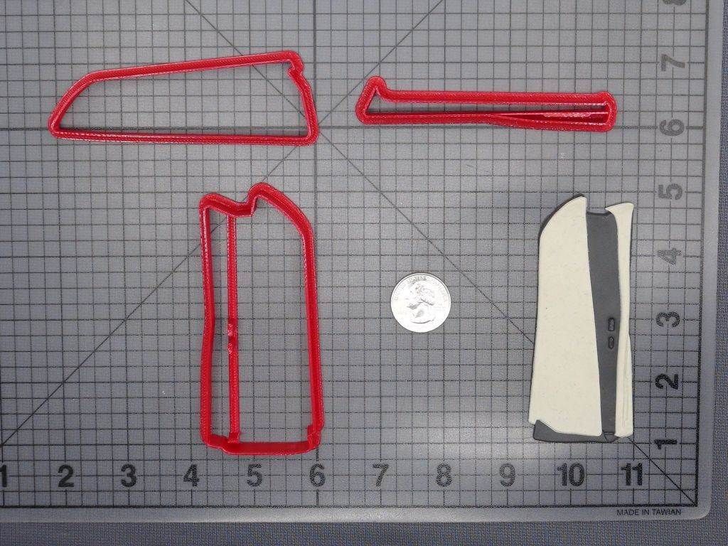 Playstation 5 Console 266-F144 Cookie Cutter Set