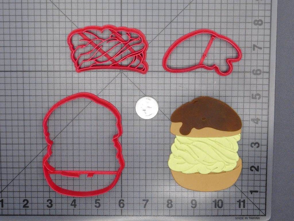 Profiterole 266-E896 Cookie Cutter Set