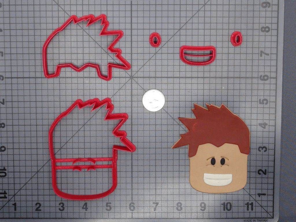 Roblox - Boy Head 266-F086 Cookie Cutter Set