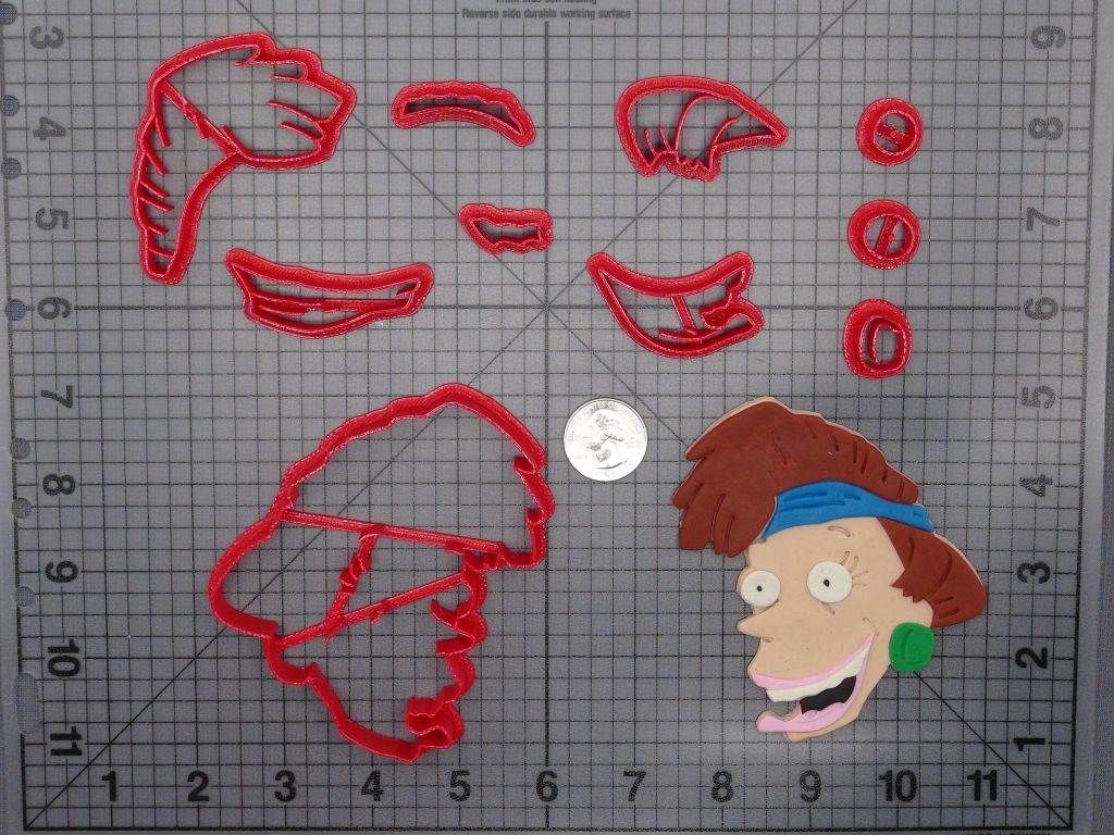 Rugrats - Betty Head 266-F295 Cookie Cutter Set