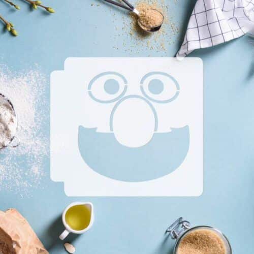 Sesame Street - Grover Face 783-D363 Stencil