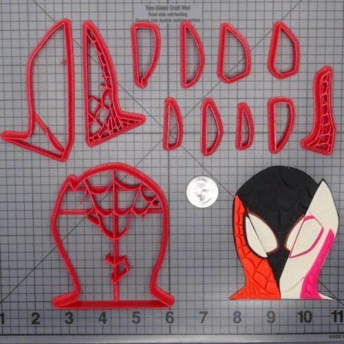 Spiderman Gwen Head 266-F016 Cookie Cutter Set