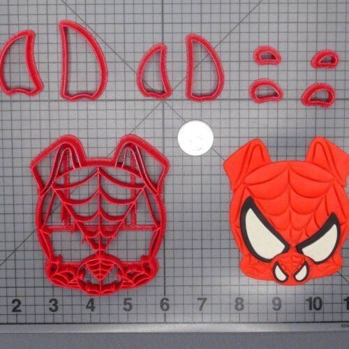 Spiderman Pig Head 266-F155 Cookie Cutter Set
