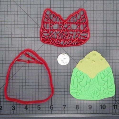 Takana Onigiri 266-F233 Cookie Cutter Set
