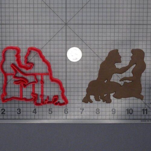 Tarzan and Jane 266-F421 Cookie Cutter