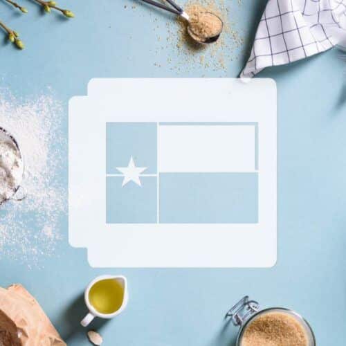 Texas Flag 783-D378 Stencil