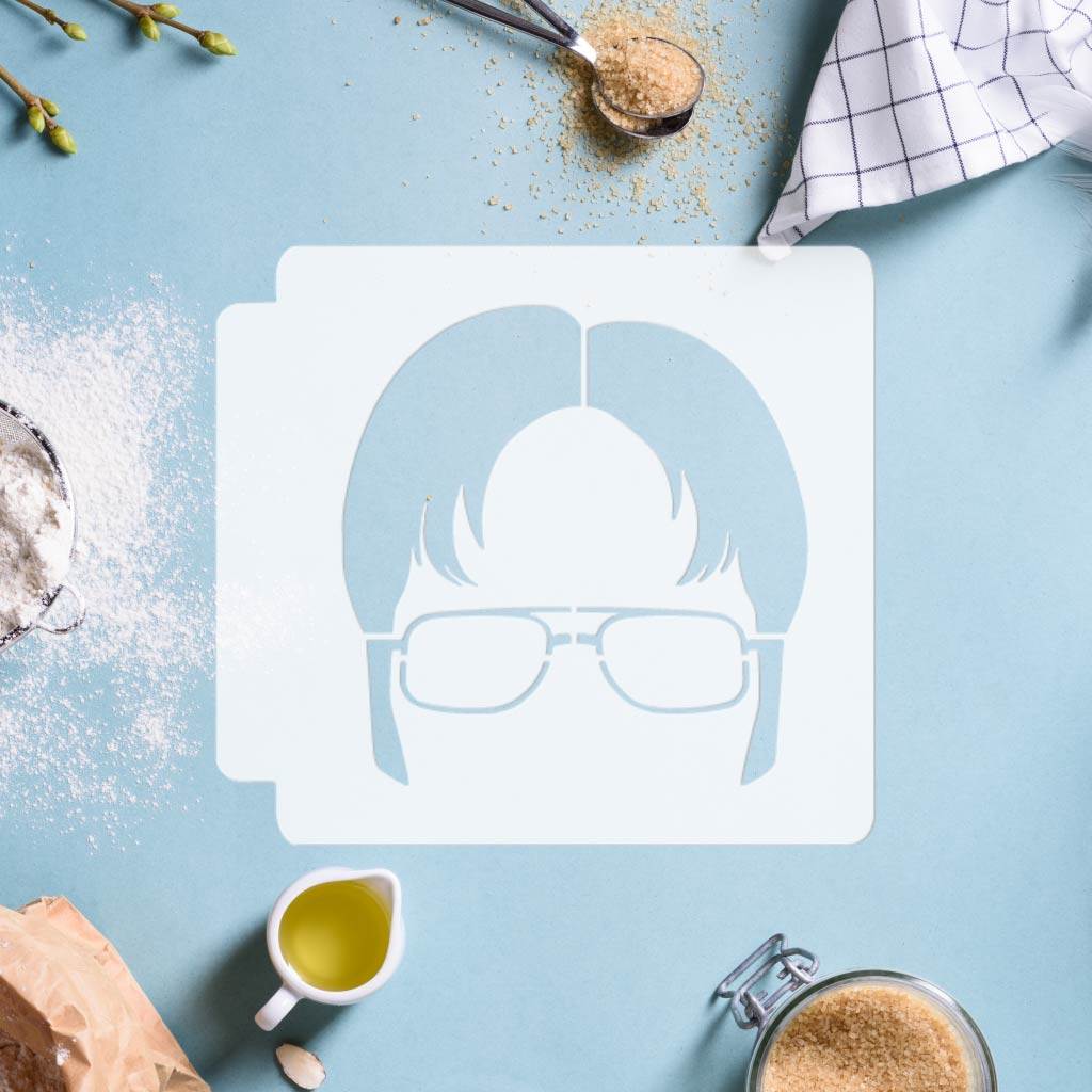 The Office - Dwight Schrute Head 783-D737 Stencil