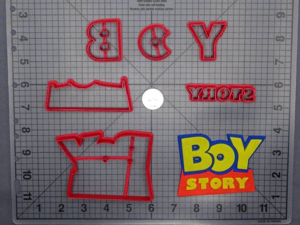 Toy Story - Boy Logo 266-F215 Cookie Cutter Set