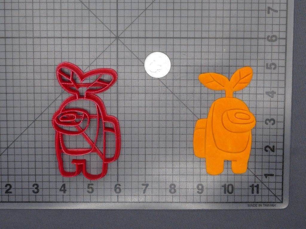 Among Us - Crewmate Leaf 266-F820 Cookie Cutter