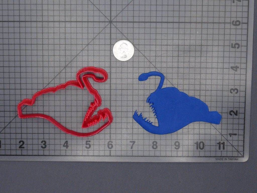 Angler Fish 266-F782 Cookie Cutter Silhouette