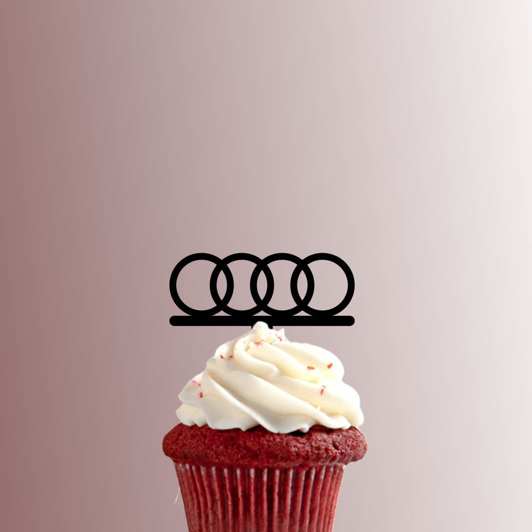 Audi Logo 228-439 Cupcake Topper