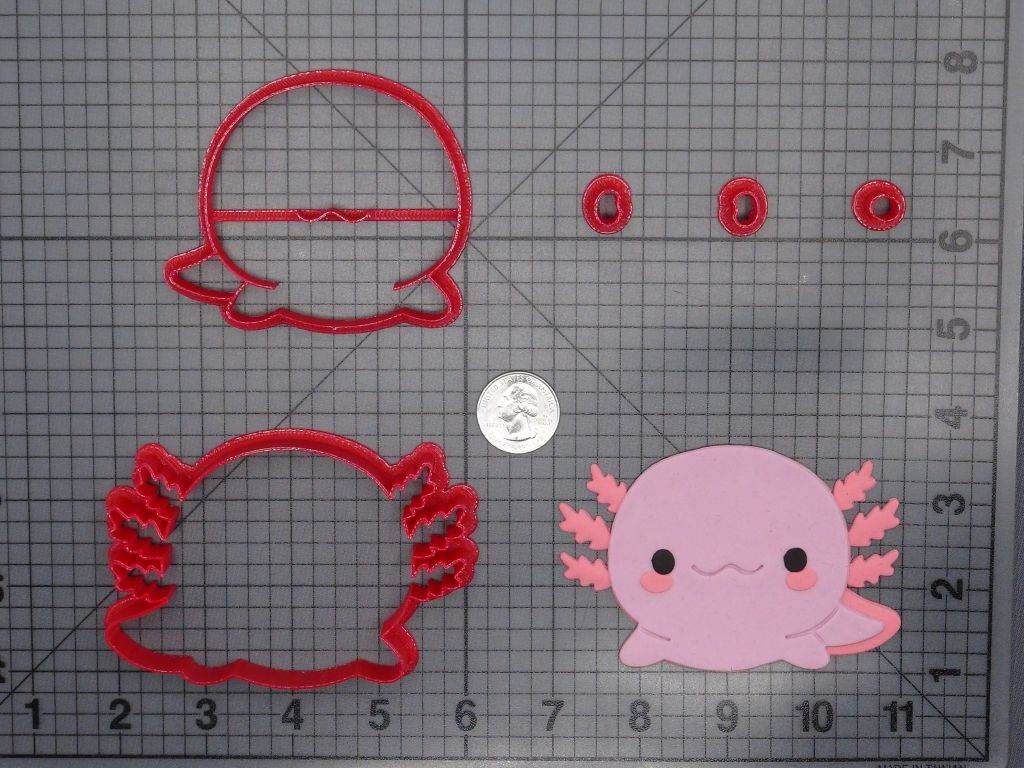 Axolotl 266-F652 Cookie Cutter Set
