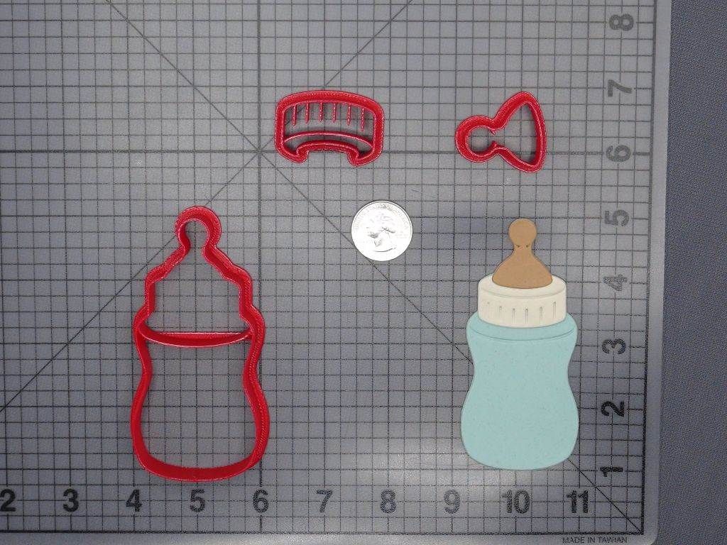 Baby Bottle 266-F686 Cookie Cutter Set