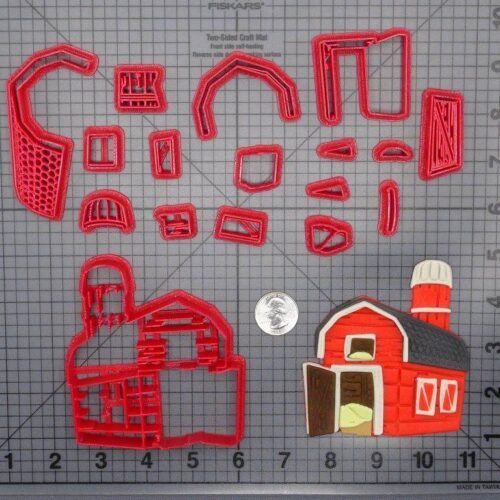 Barn 266-F146 Cookie Cutter Set