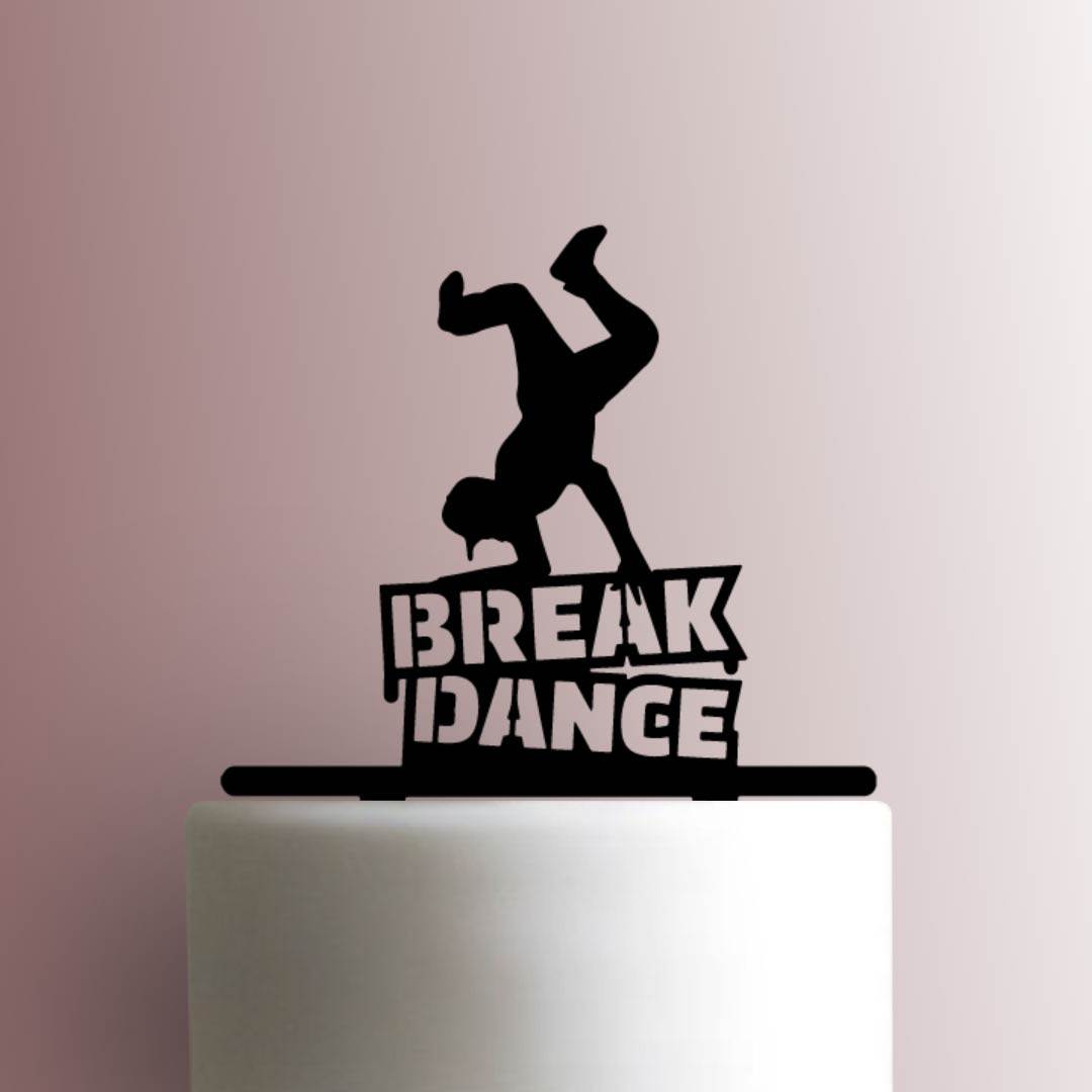 Break Dance 225-A509 Cake Topper
