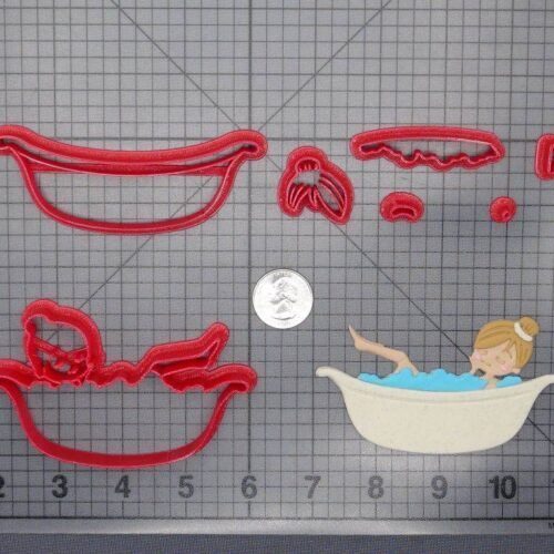 Bubble Bath Woman 266-F043 Cookie Cutter Set