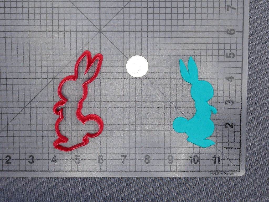 Bunny 266-E468 Cookie Cutter Silhouette