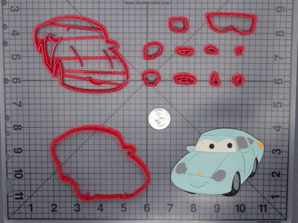 Cars - Sally 266-F202 Cookie Cutter Set