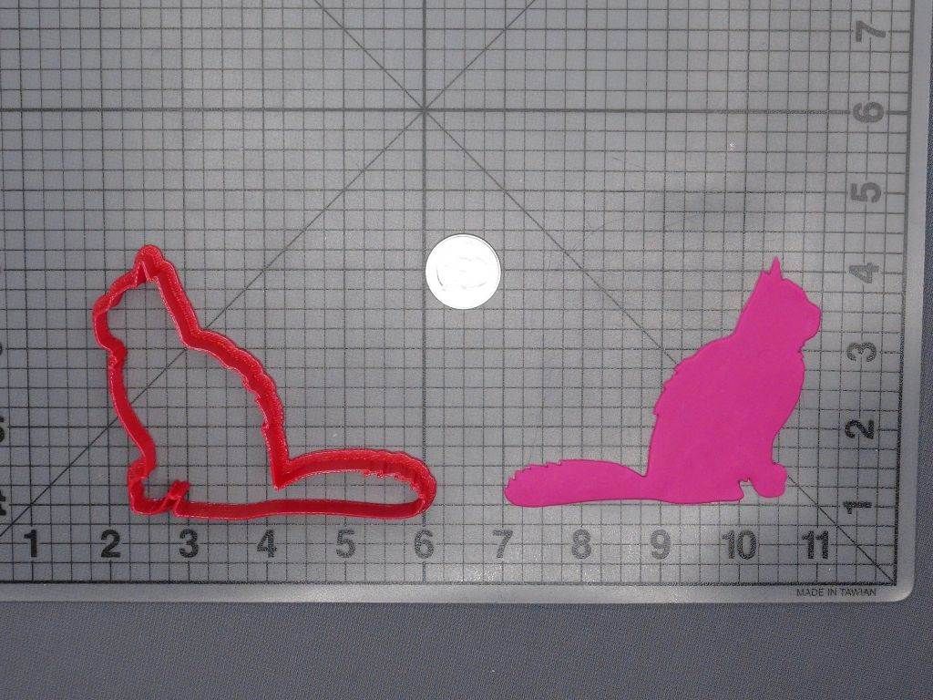 Cat Body 266-F701 Cookie Cutter Silhouette
